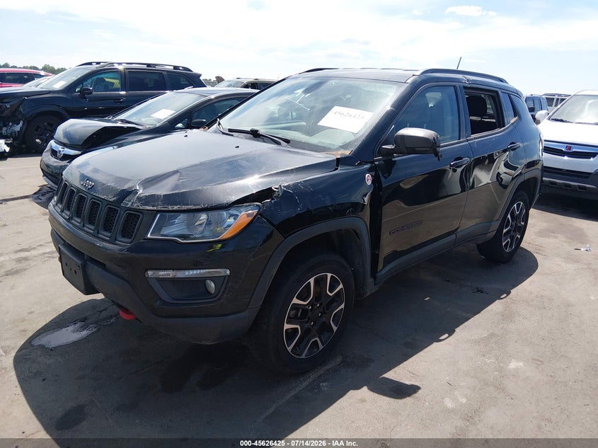 Vin: 3c4njddb3lt200304, lot: 46124891, jeep compass trailhawk 4x4 20202