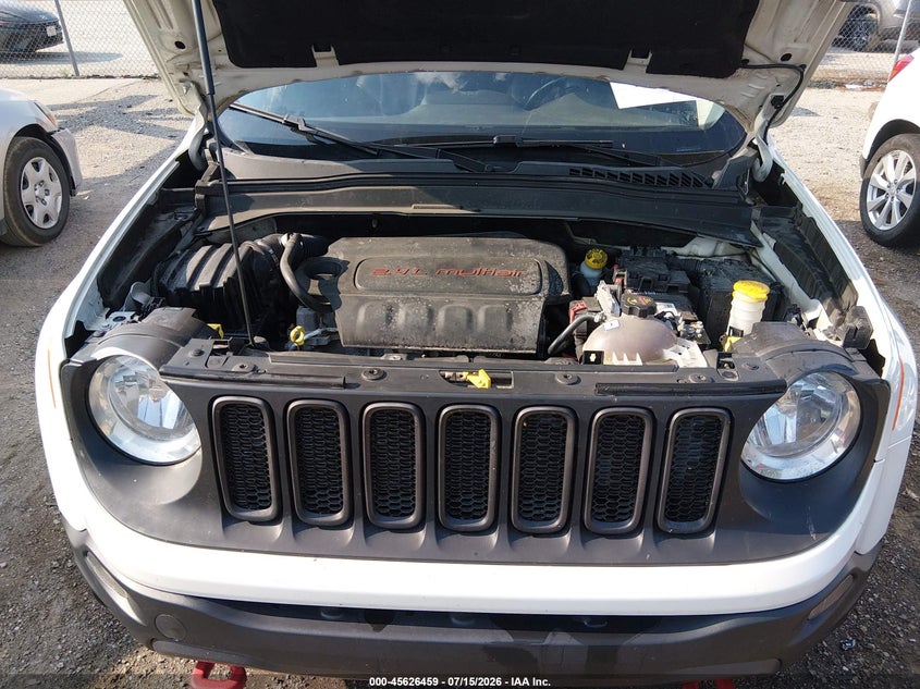 2015 Jeep Renegade Trailhawk VIN: ZACCJBCT1FPB90664 Lot: 45626459