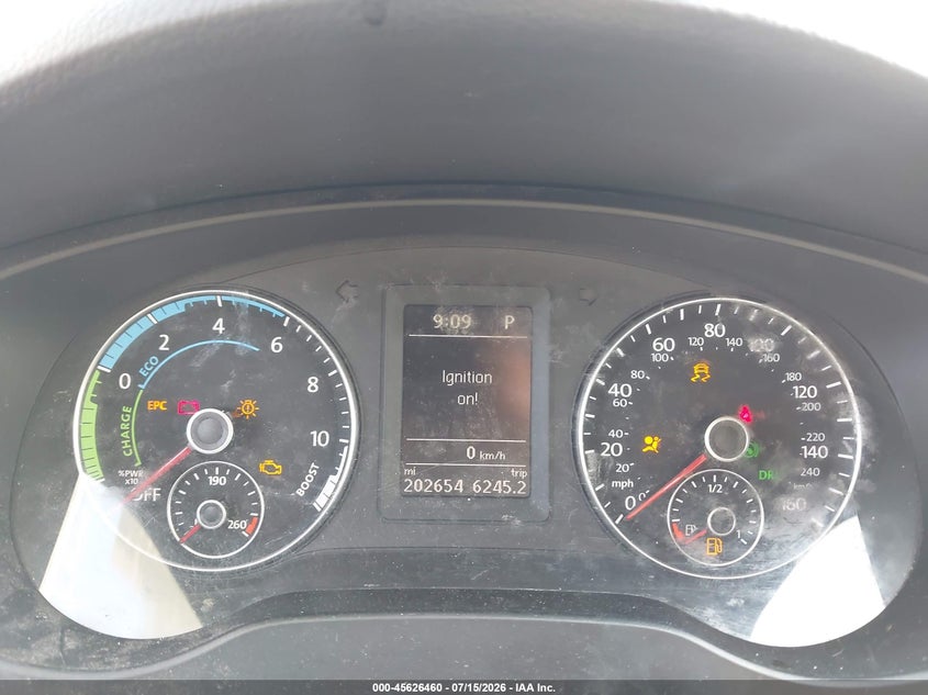 2013 VOLKSWAGEN JETTA HYBRID auction photo 7