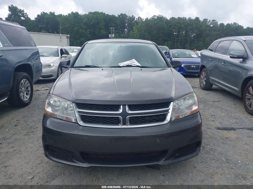 2014 Dodge Avenger Se VIN: 1C3CDZAG0EN218200 Lot: 45626466