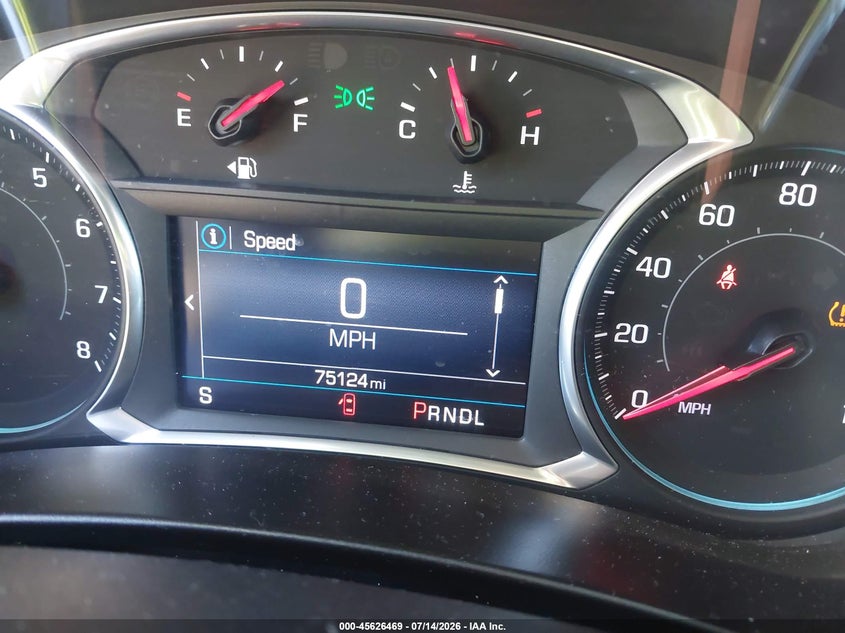 2019 Chevrolet Equinox Lt VIN: 3GNAXUEV6KL177273 Lot: 45626469