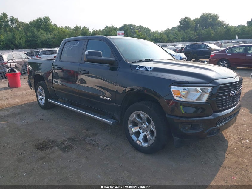 Vin: 1c6srfft7kn606363, lot: 46124944, ram 1500 big horn/lone star  4x4 5'7 box 2019 img_1