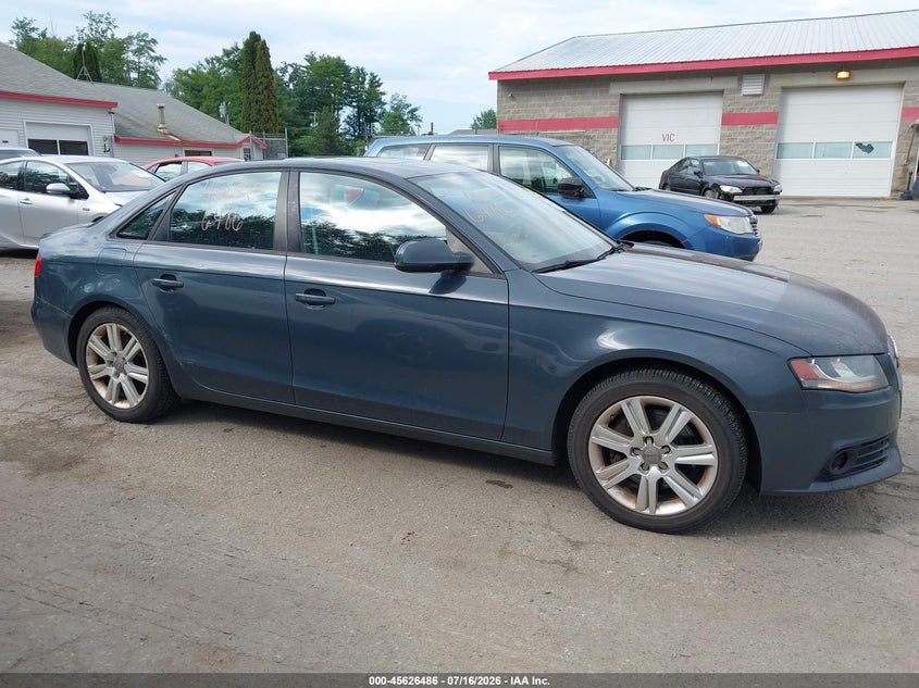 2010 Audi A4 2.0T Premium VIN: WAUBFAFL7AN039412 Lot: 45626486