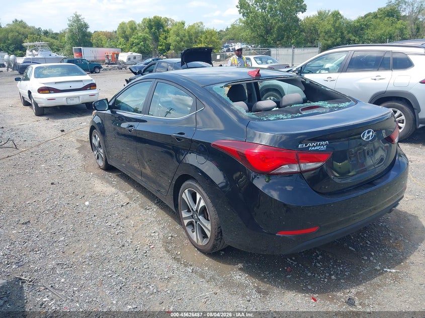 Vin: kmhdh4ah0gu625728, lot: 46124953, hyundai elantra sport 20163