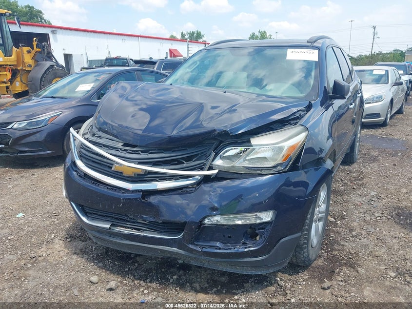 2017 Chevrolet Traverse Ls VIN: 1GNKRFED5HJ241059 Lot: 45626522