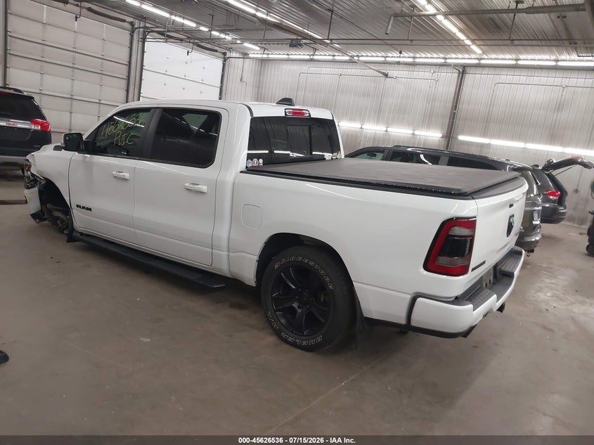 Vin: 1c6srfft4ln104167, lot: 46125002, ram 1500 big horn  4x4 5'7 box 20203