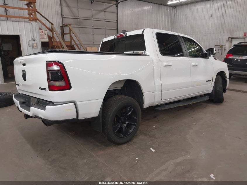 Vin: 1c6srfft4ln104167, lot: 46125002, ram 1500 big horn  4x4 5'7 box 20204