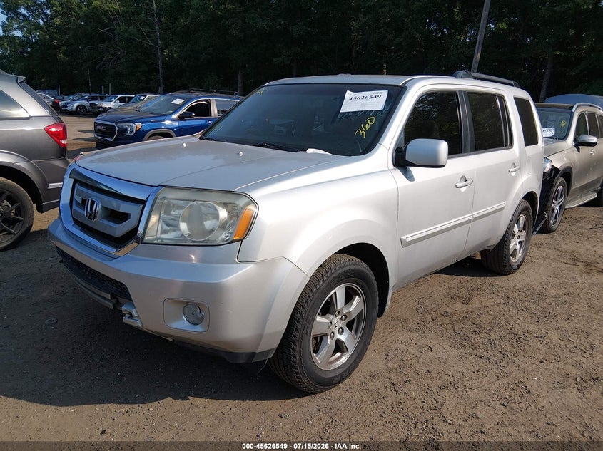 2009 Honda Pilot, Front End, IAAI, VIN 5FNYF48549B029685 — photo 2