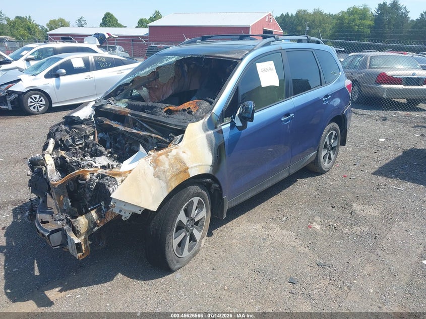 Vin: jf2sjaecxjh503120, lot: 46125032, subaru forester 2.5i premium 20182