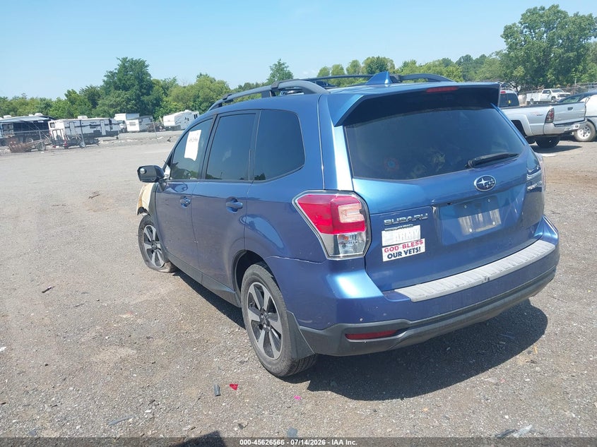 Vin: jf2sjaecxjh503120, lot: 46125032, subaru forester 2.5i premium 20183