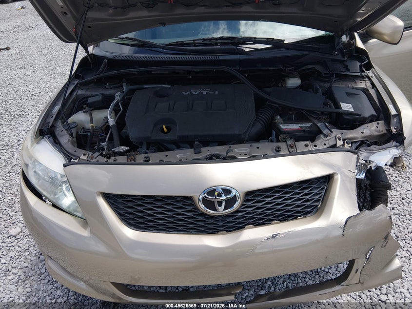 2009 Toyota Corolla Le VIN: 1NXBU40E69Z074704 Lot: 45626569