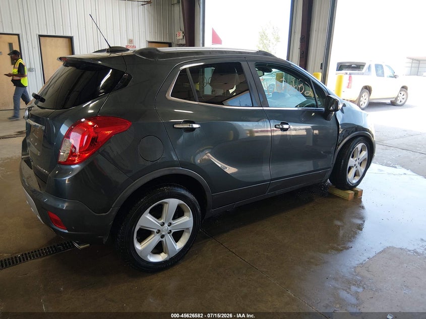 Vin: kl4cjasb7gb753239, lot: 46125048, buick encore 20164