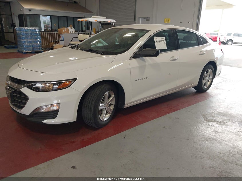 2020 Chevrolet Malibu Fwd 1Fl, Обычный износ, IAAI, VIN 1G1ZC5ST3LF000524 — фото 2