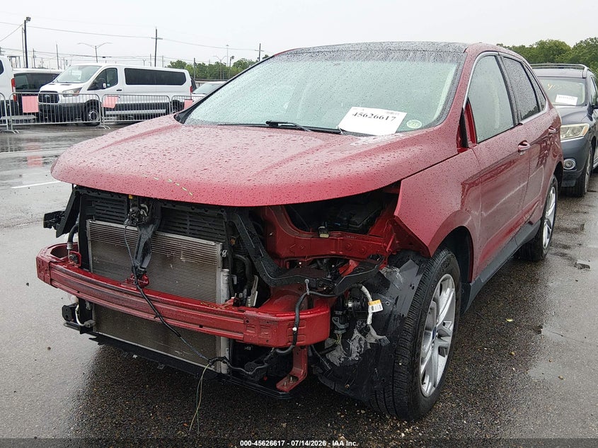 Vin: 2fmpk3k83gbb92015, lot: 46125083, ford edge titanium 20162