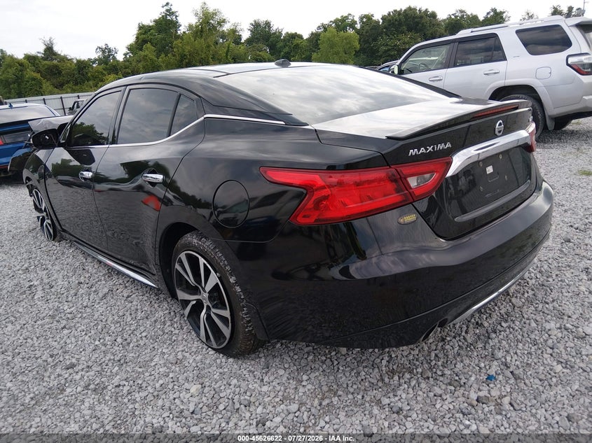 Vin: 1n4aa6ap8jc367783, lot: 46125088, nissan maxima 3.5 platinum 20183