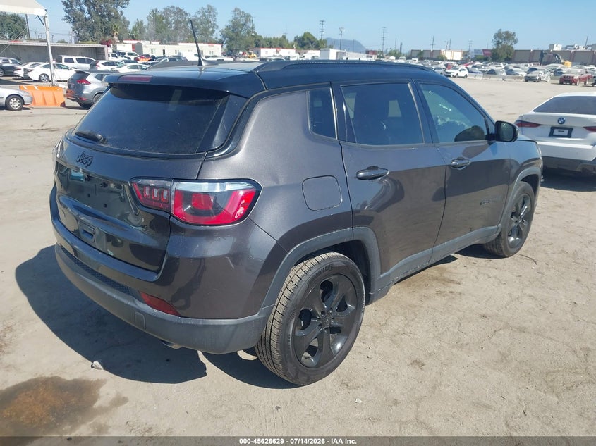 Vin: 3c4njcbb9lt117988, lot: 46125095, jeep compass altitude fwd 20204