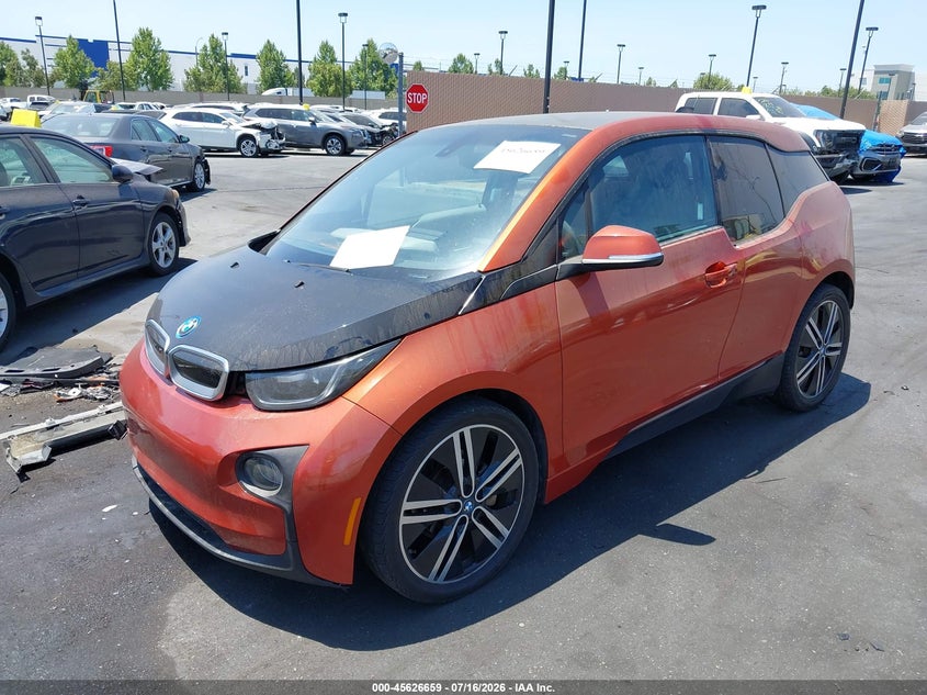 Vin: wby1z4c52ev272776, lot: 46125125, bmw i3 base w/range extender 20142