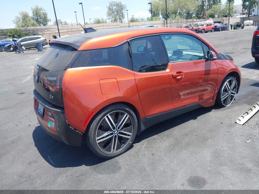 Vin: wby1z4c52ev272776, lot: 46125125, bmw i3 base w/range extender 20144