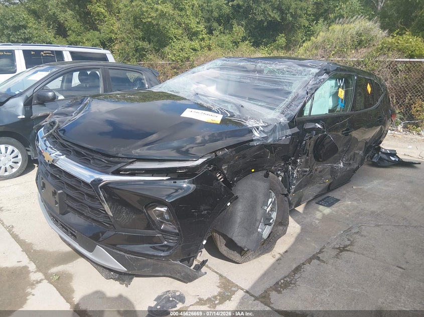 Vin: 3gnkbcr49ts180352, lot: 46125135, chevrolet blazer lt 20262