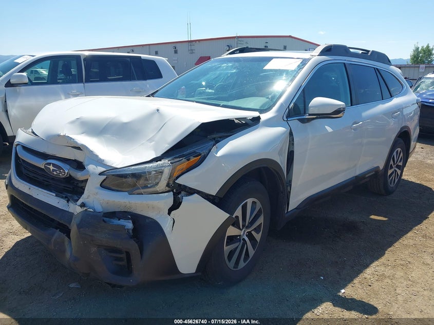 Vin: 4s4btaecxl3258100, lot: 46125206, subaru outback premium 20202