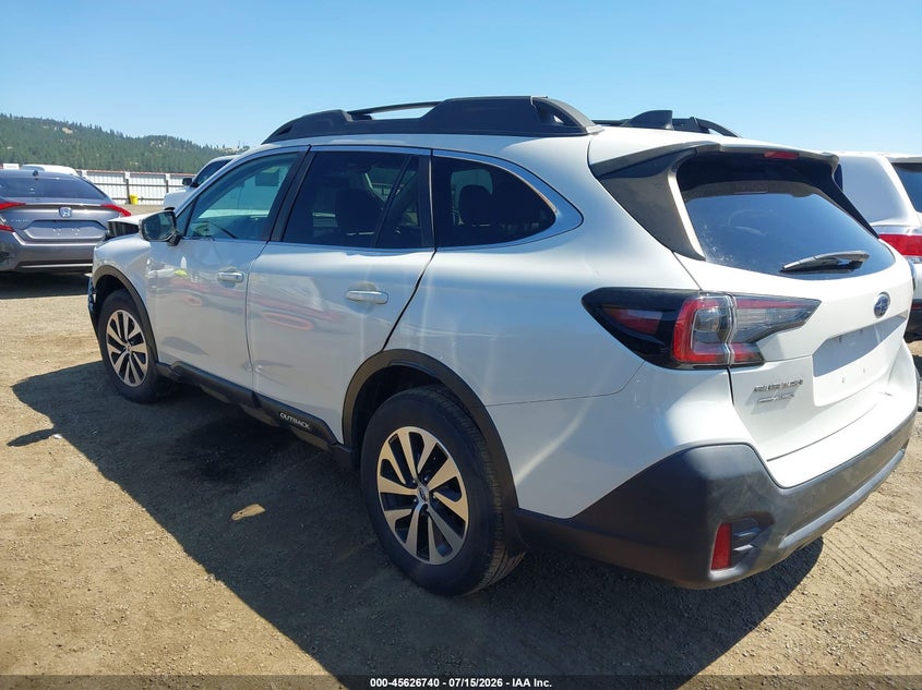 Vin: 4s4btaecxl3258100, lot: 46125206, subaru outback premium 20203