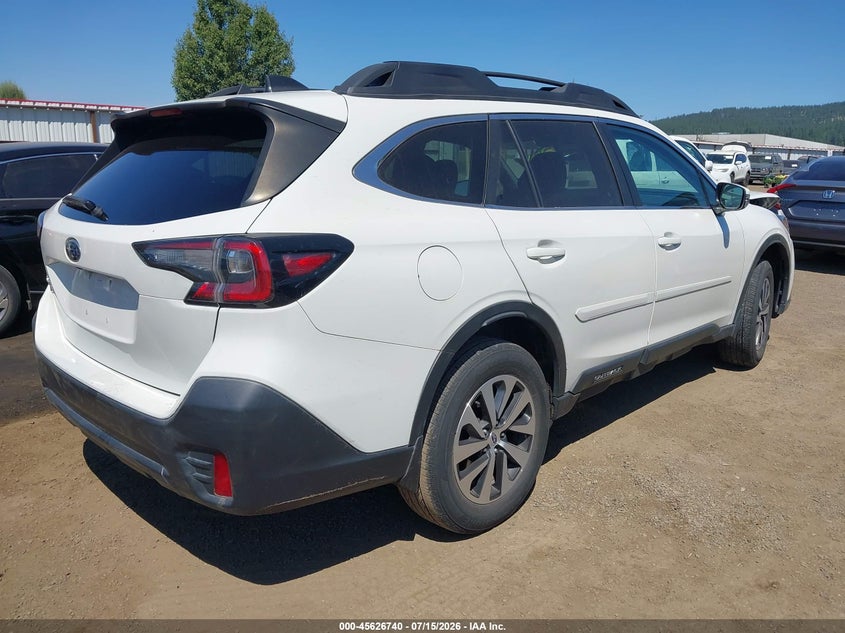 Vin: 4s4btaecxl3258100, lot: 46125206, subaru outback premium 20204