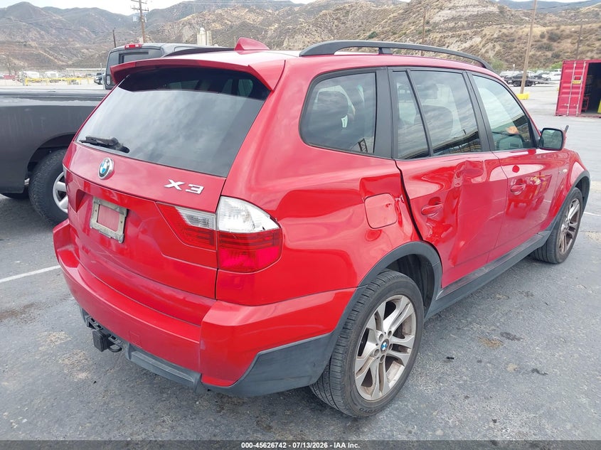 2007 BMW X3 auction photo 4