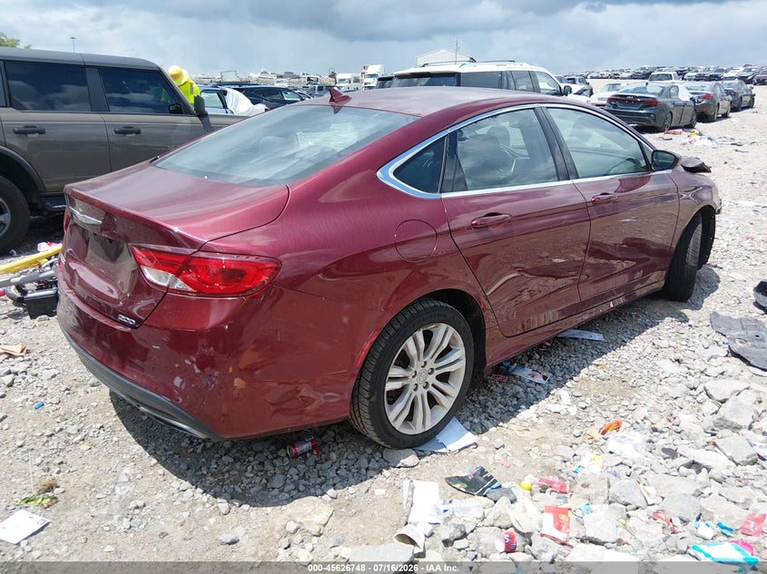 2016 CHRYSLER 200 auction photo 4