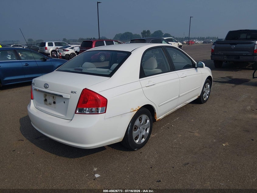 2008 KIA SPECTRA auction photo 4