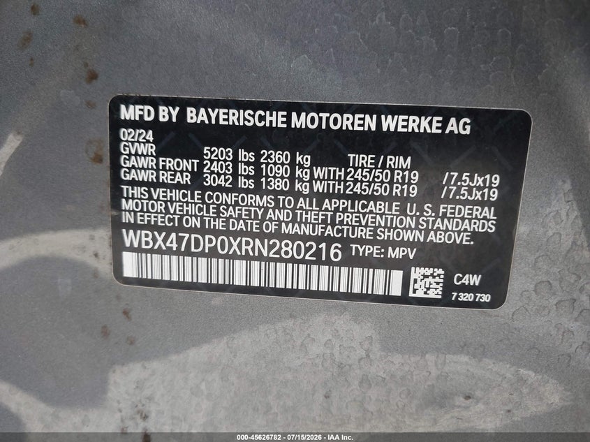 2024 BMW X3 SDRIVE30I · Фото 9