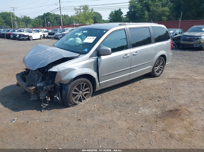Vin: 2c4rdgcg8gr374790, lot: 46125263, dodge grand caravan sxt 20162