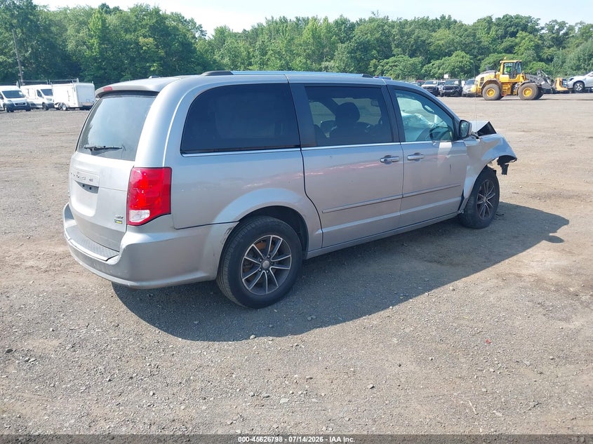 Vin: 2c4rdgcg8gr374790, lot: 46125263, dodge grand caravan sxt 20164