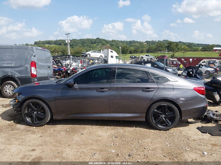 2018 Honda Accord Sport VIN: 1HGCV1F31JA158821 Lot: 45626814