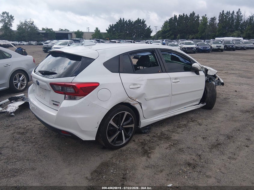 Vin: 4s3gtaj65l1701226, lot: 46125285, subaru impreza sport 5-door 20204