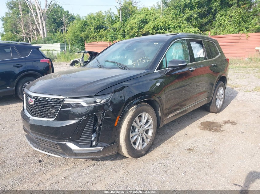 Vin: 1gykpar4xrz702152, lot: 46125291, cadillac xt6 fwd luxury 20242