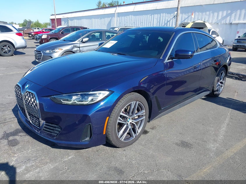 Vin: wba63av06nfl99272, lot: 46125296, bmw 430i gran coupe 20222