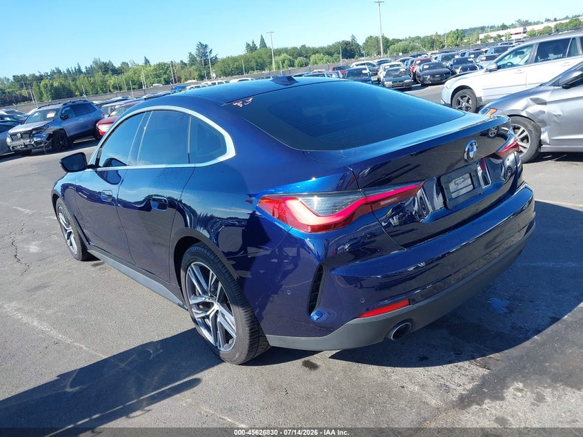 Vin: wba63av06nfl99272, lot: 46125296, bmw 430i gran coupe 20223