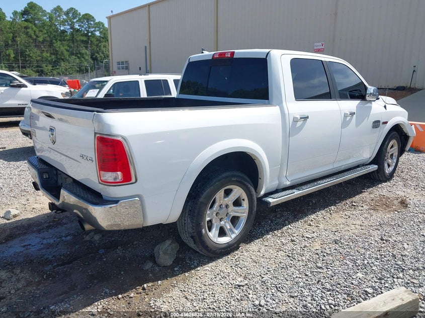 Vin: 1c6rr7pm1fs656629, lot: 46125301, ram 1500 laramie longhorn 20154