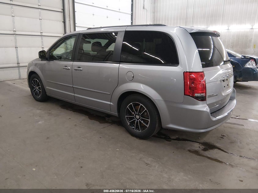 Vin: 2c4rdgeg1hr766024, lot: 46125302, dodge grand caravan gt 20173