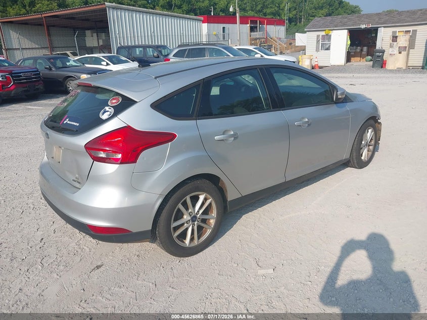 Vin: 1fadp3k21fl223447, lot: 46125331, ford focus se 20154