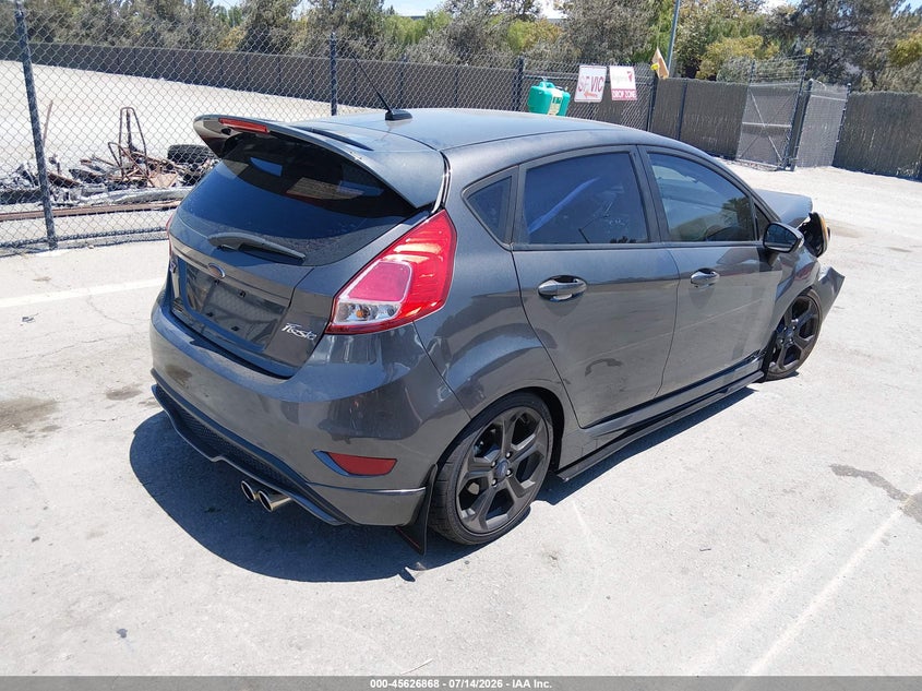 Vin: 3fadp4gx1hm104664, lot: 46125334, ford fiesta st 20174