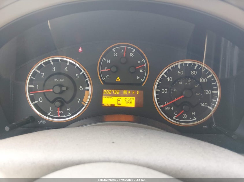 2012 NISSAN ARMADA auction photo 7