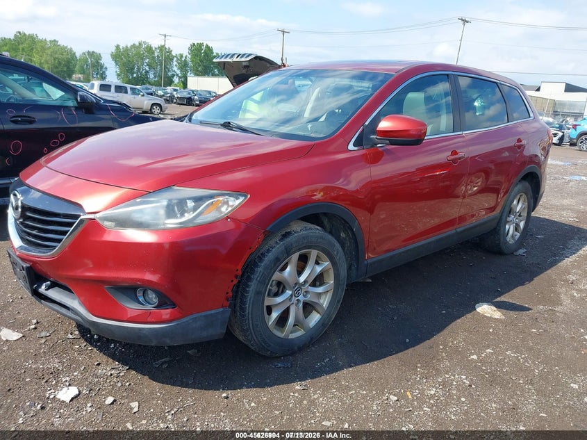 2014 Mazda CX-9, Неизвестно, IAAI, VIN JM3TB3CVXE0425403 — фото 2
