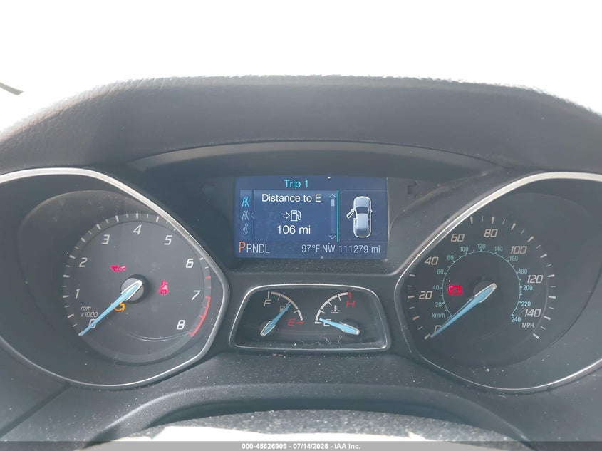 2013 FORD FOCUS auction photo 7