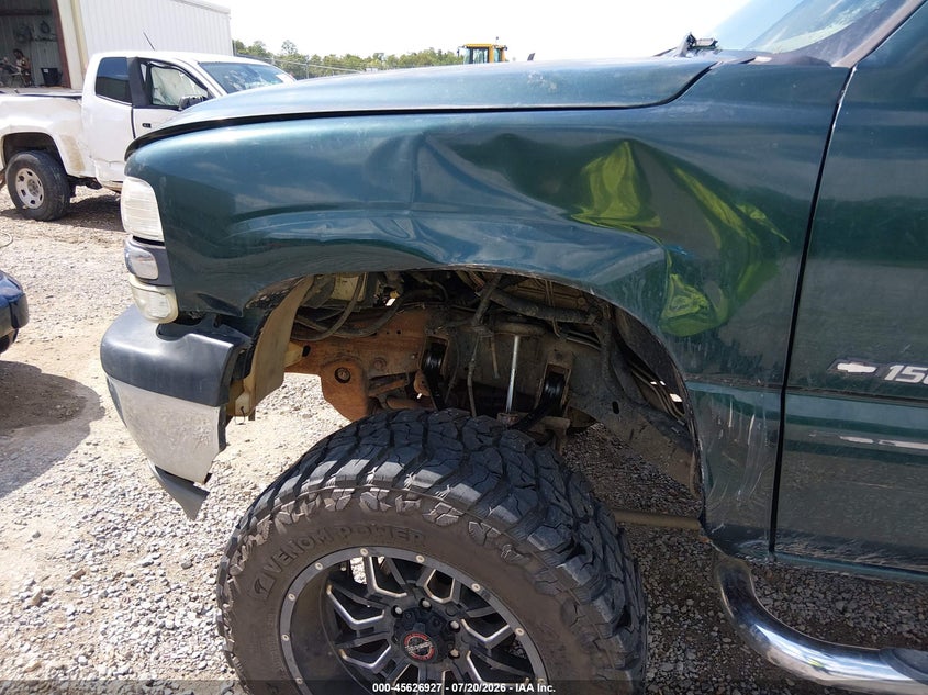 2002 Chevrolet Silverado 1500 Ls VIN: 1GCEK19T32E166912 Lot: 45626927
