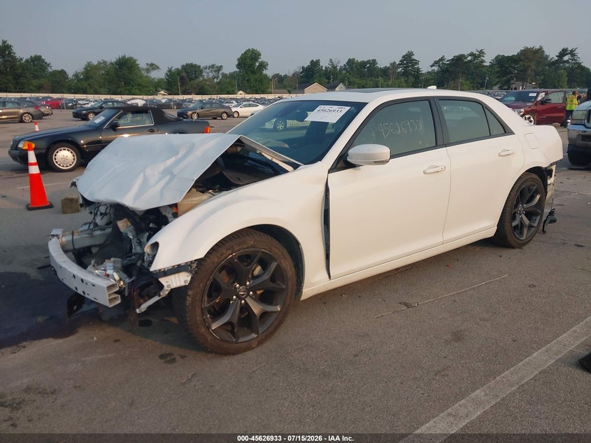 Vin: 2c3ccabg2nh163535, lot: 46125399, chrysler 300 s 20222