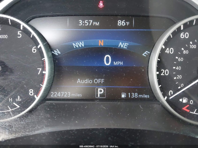 2016 Nissan Murano Platinum/S/Sl/Sv VIN: 5N1AZ2MG8GN103107 Lot: 45626942