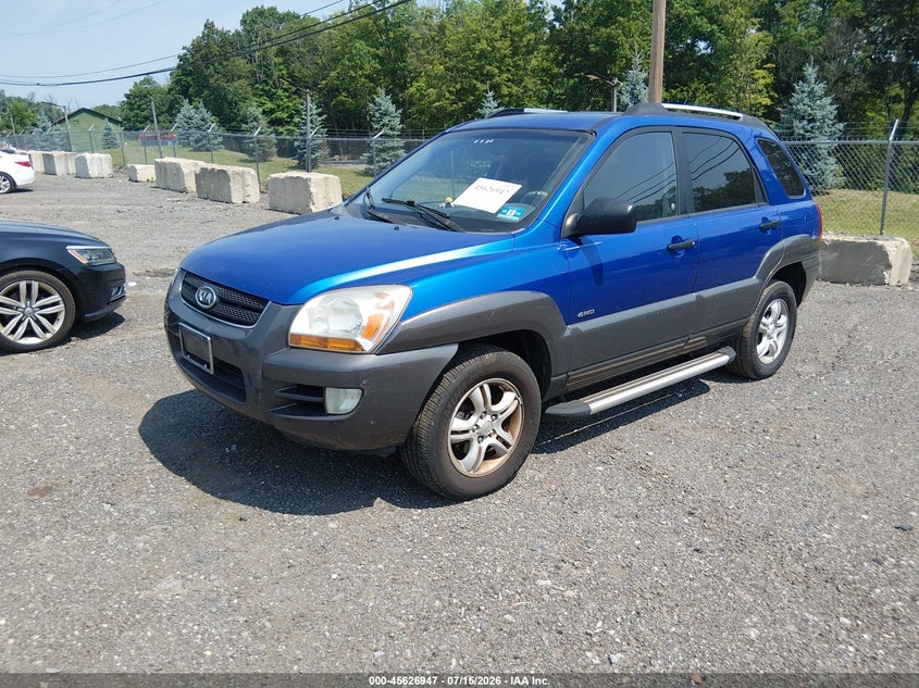 2007 Kia Sportage Lx V6 KNDJE723X77446325 photo 1
