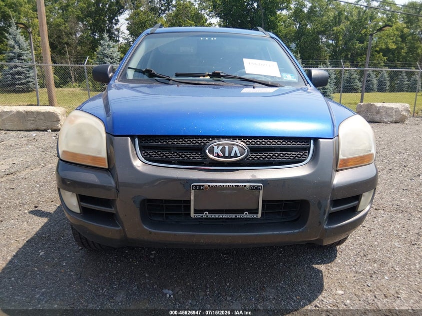 2007 Kia Sportage Lx V6 VIN: KNDJE723X77446325 Lot: 45626947
