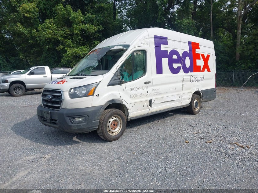 Vin: 1ftbw3x80lka45677, lot: 46125417, ford transit-350 cargo van 20202